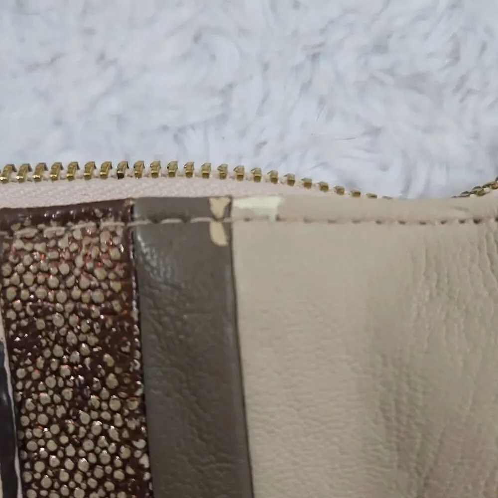 Jessica Simpson Ryanne Crossbody Metallic studded chained strap party purse